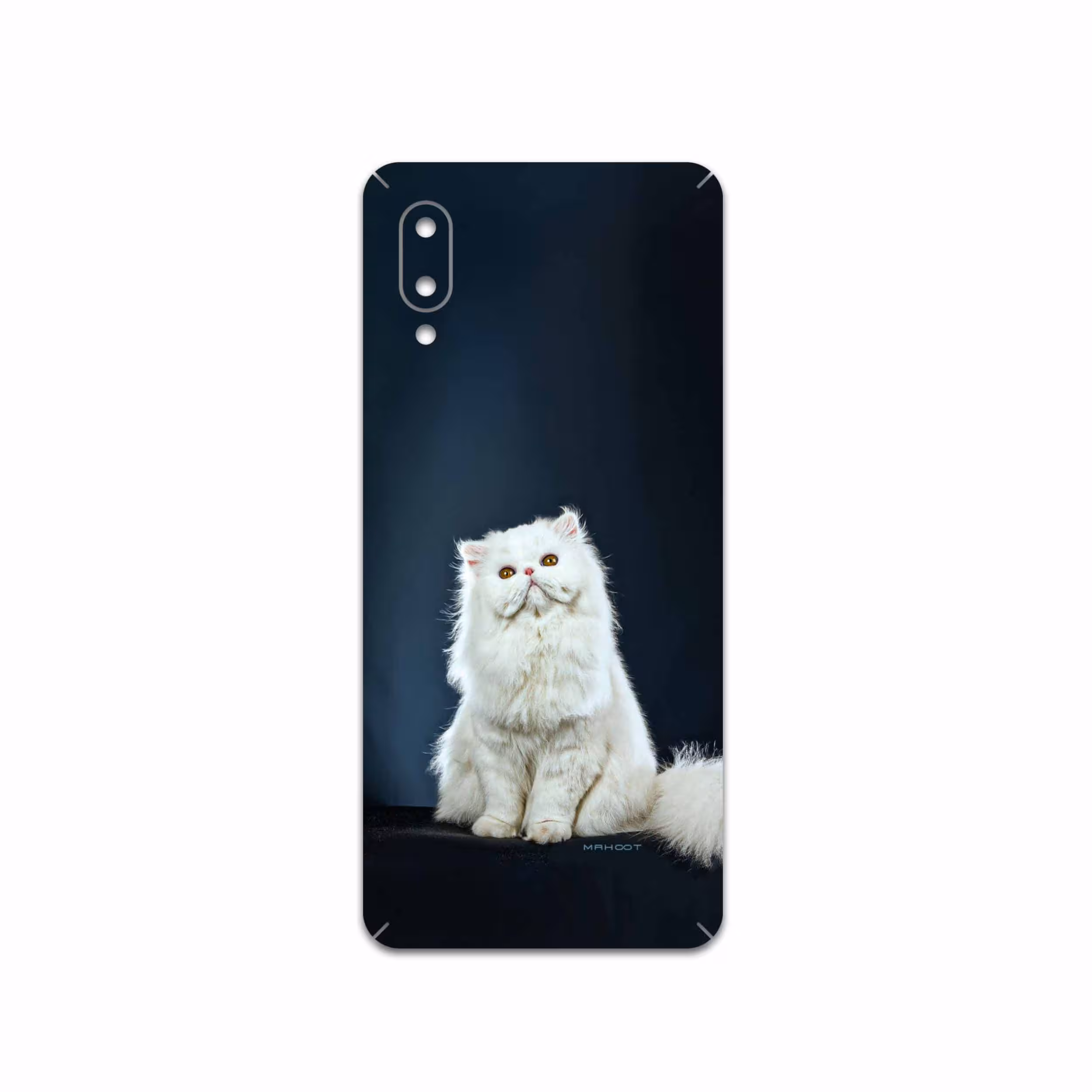 برچسب پوششی ماهوت مدل Persian-cat مناسب برای گوشی موبایل سامسونگ Galaxy A02