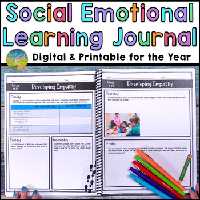 خرید و دانلود نسخه کامل کتاب Social Emotional Learning Journal - SEL Skills Workbook &amp; Activities - Pdf