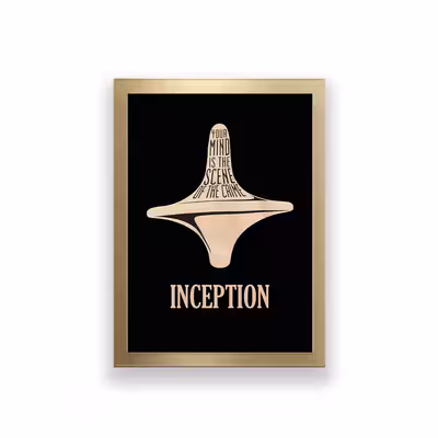 تابلو طرح فیلم inception