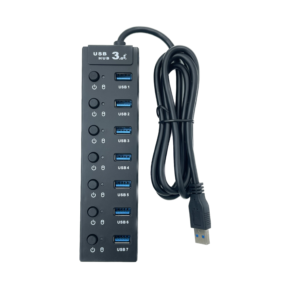 هاب 7 پورت USB 3.0 کی نت مدل K-NET K-HUAMH907 H9