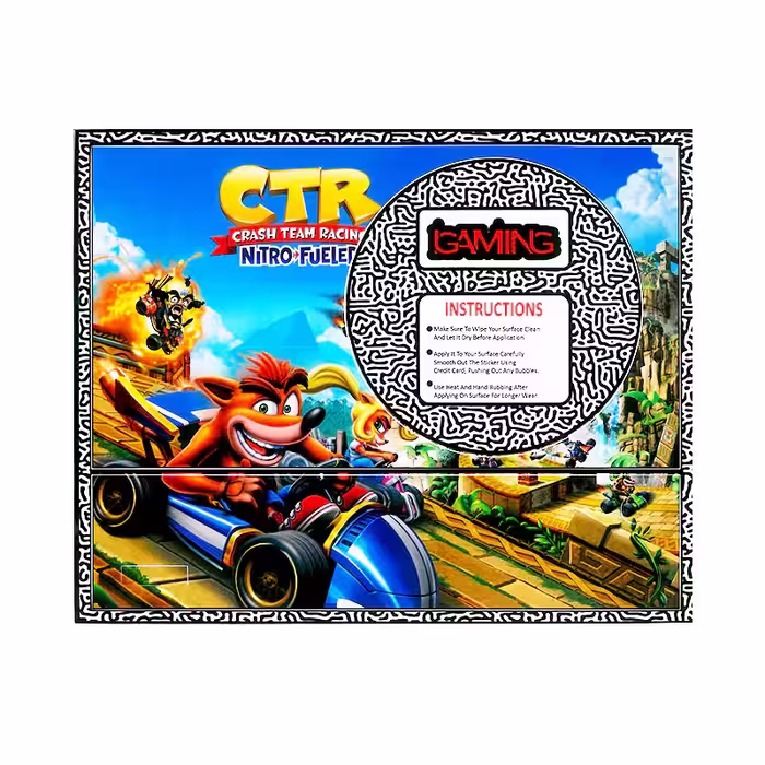 اسکین Xbox Series S طرح Crash Team Racing