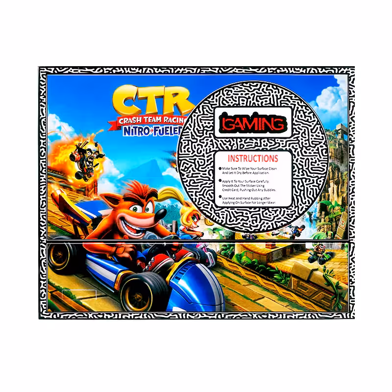 اسکین Xbox Series S طرح Crash Team Racing
