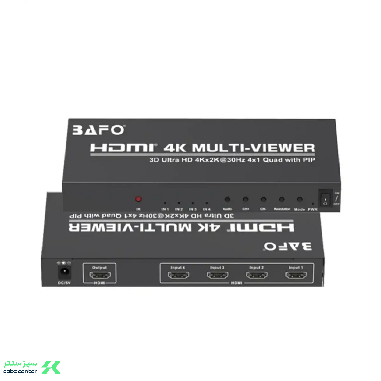 سوئیچ کواد 4 پورت HDMI 2.0 بافو BF-171