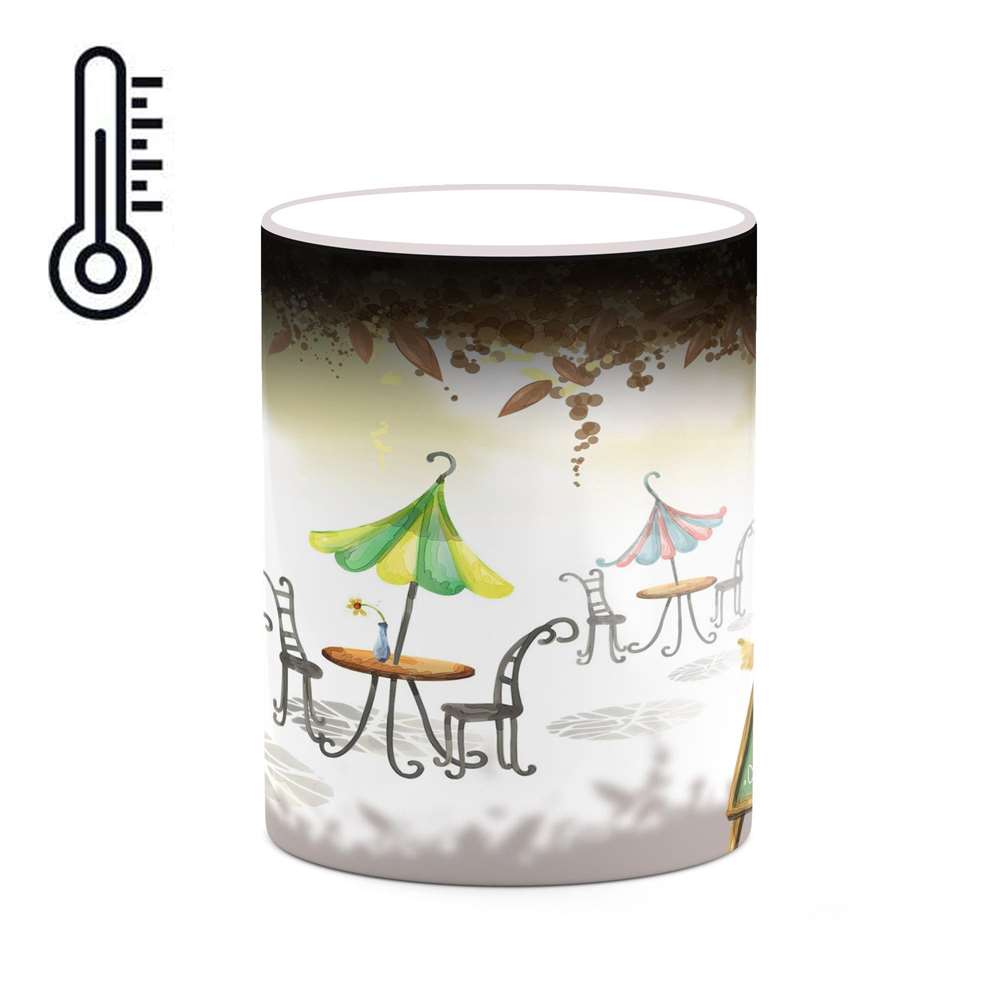 ماگ حرارتی کاکتی طرح دنیای فانتزی مدل mgh18660