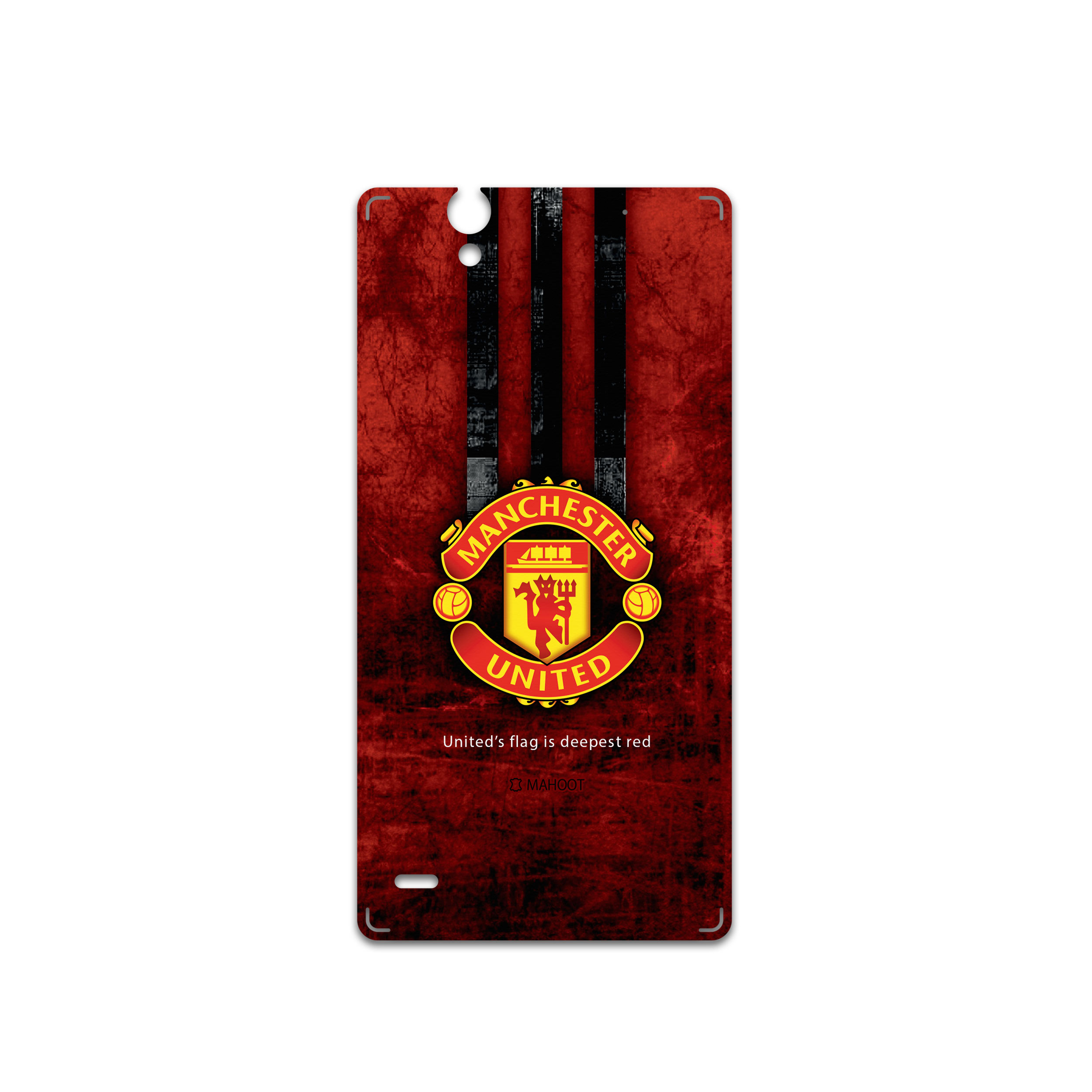 برچسب پوششی ماهوت مدل Manchester-United-FC مناسب برای گوشی موبایل سونی Xperia C4