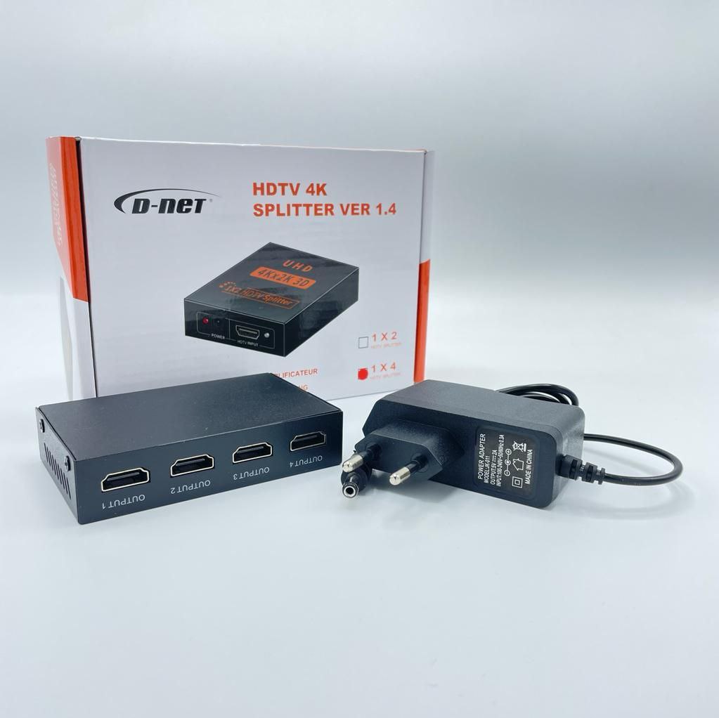 اسپلیتور HDMI 4K 4PORT - یاسین کامپیوتر