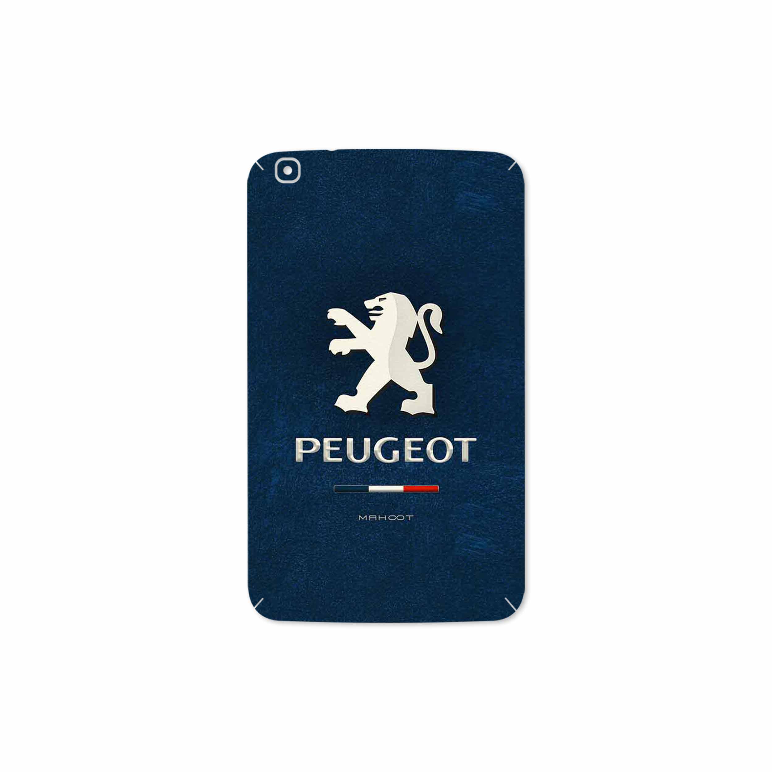 برچسب پوششی ماهوت مدل Peugeot-Logo مناسب برای تبلت سامسونگ Galaxy Tab 3 8.0 2013 T315