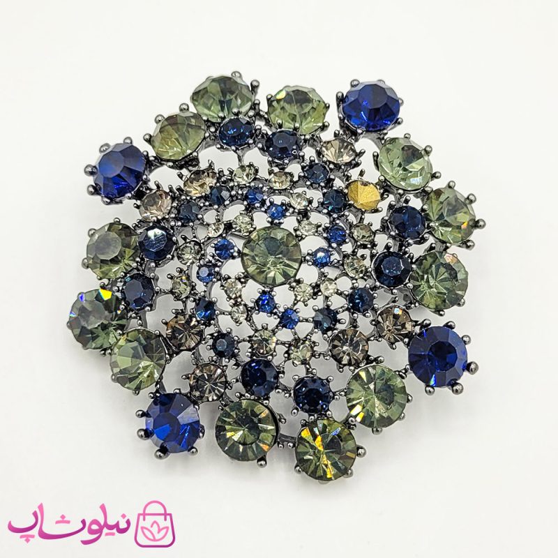 گل سینه زنانه مجلسی کد 1010-8
