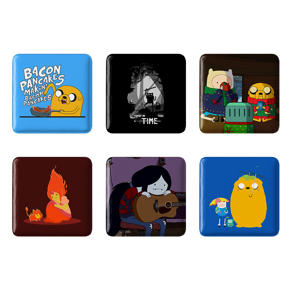 پیکسل خندالو مدل وقت ماجراجویی Adventure Time کد 1238B مجموعه 6 عددی