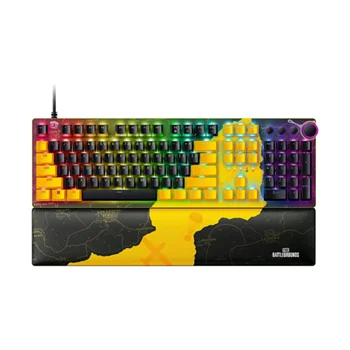 صفحه کلید باسیم ریزر مدل HUNTSMAN V2 PUBG Edition • سوئیچ اُپتیکال قرمز
