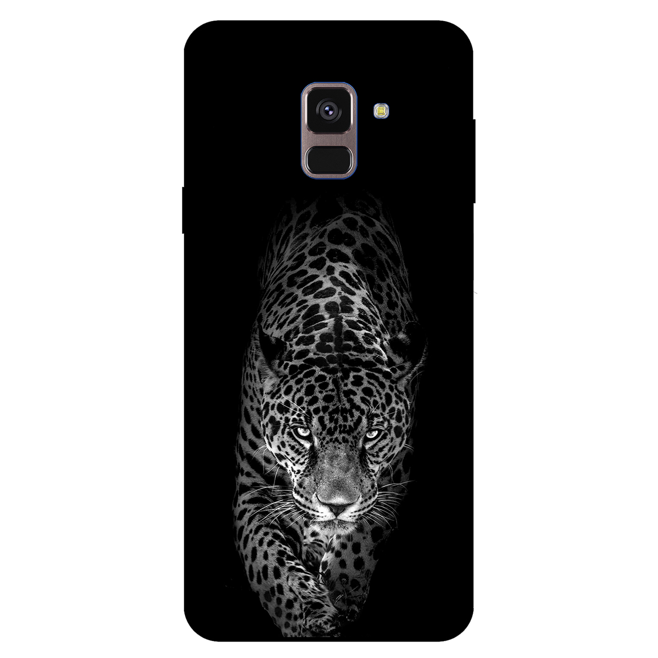   کاور مگافون طرح پلنگ مدل 1879 مناسب برای گوشی موبایل سامسونگ Galaxy J6 2018   