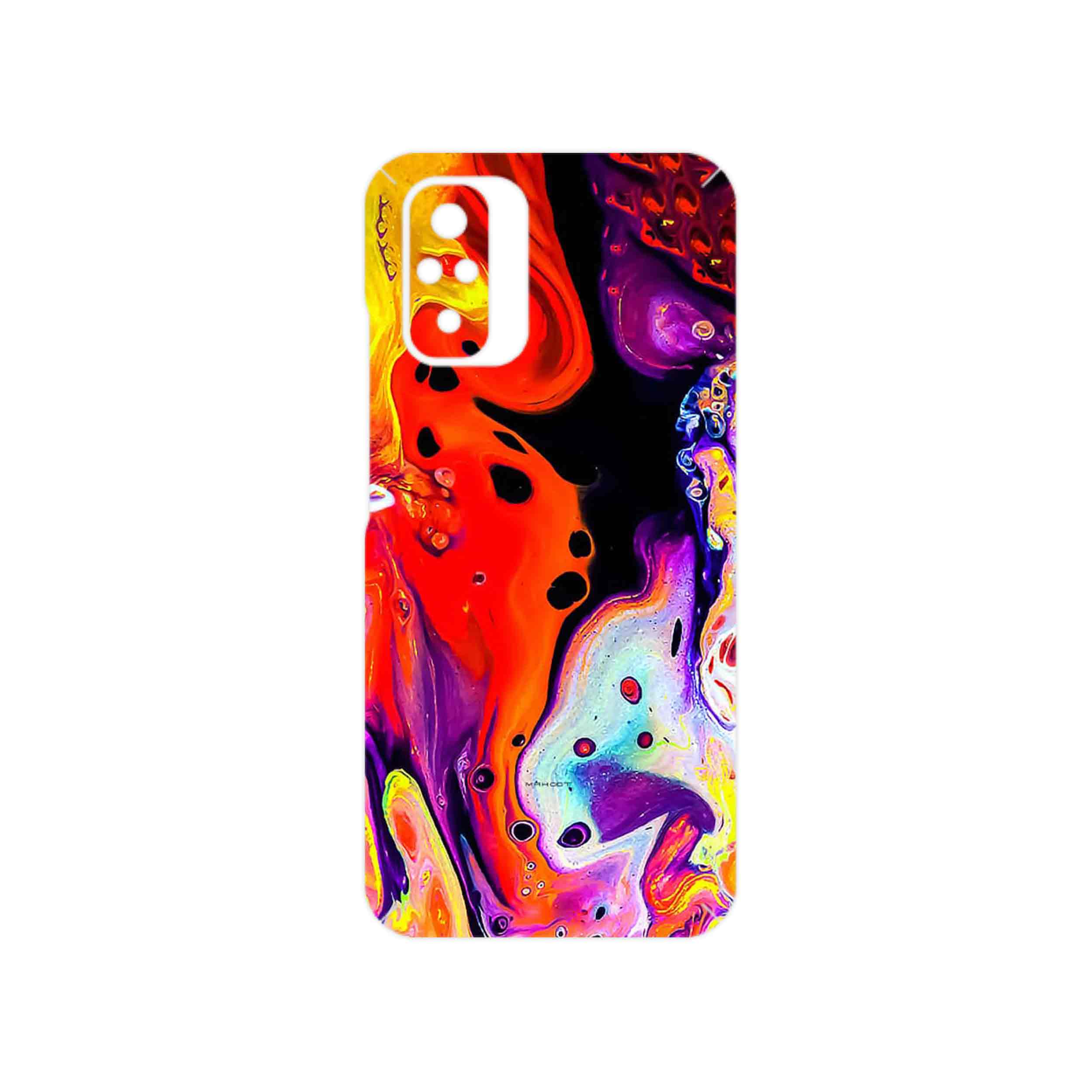 برچسب پوششی ماهوت مدل Abstract Oil Art مناسب برای گوشی موبایل شیائومی Redmi Note 10s