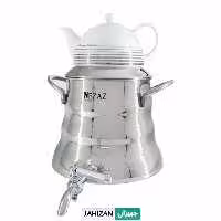 کتری قوری استیل نزاز کف چدن مدل 4034