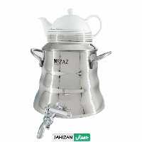کتری قوری استیل نزاز کف چدن مدل 4034