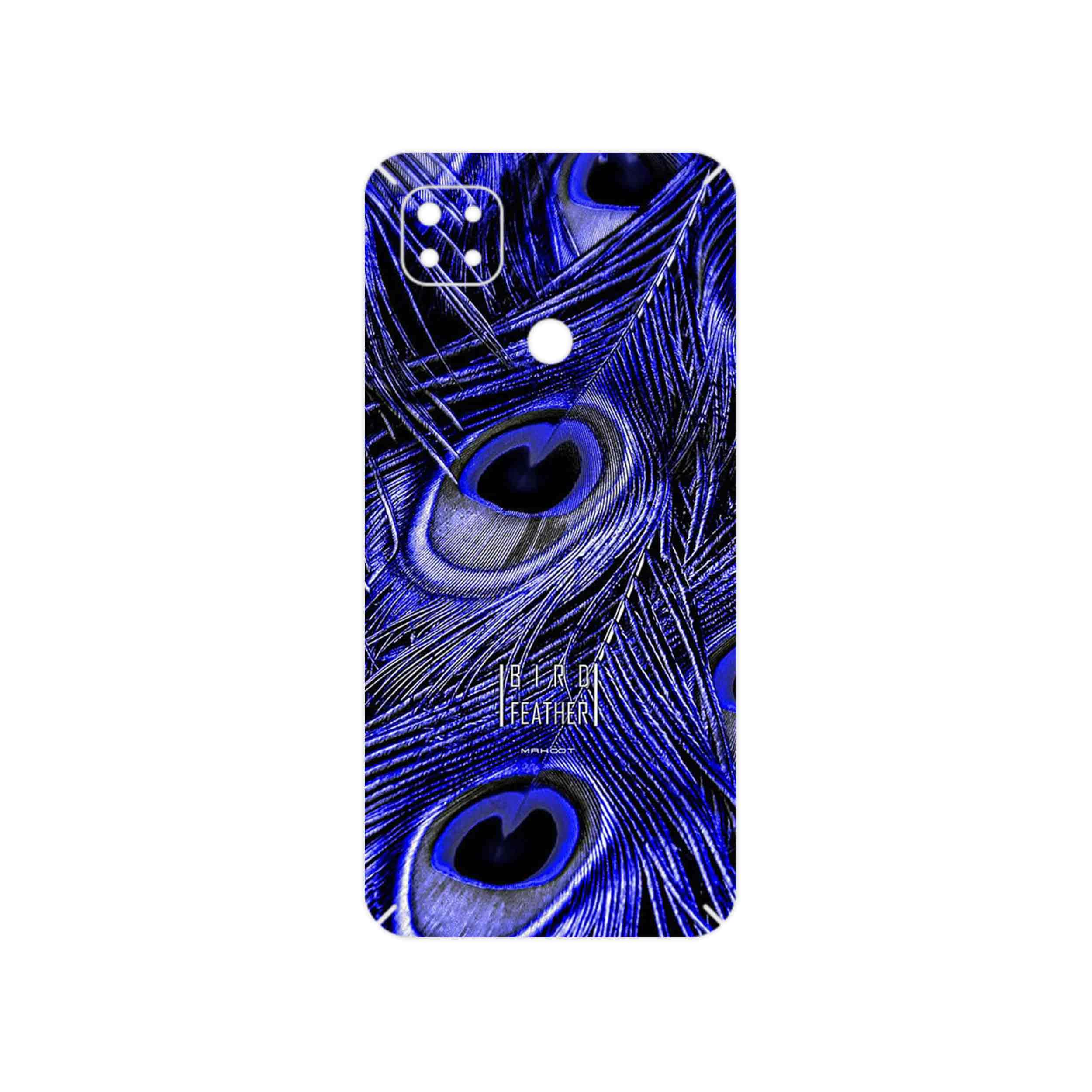 برچسب پوششی ماهوت مدل Purple Feather مناسب برای گوشی موبایل شیائومی Redmi 9 Activ