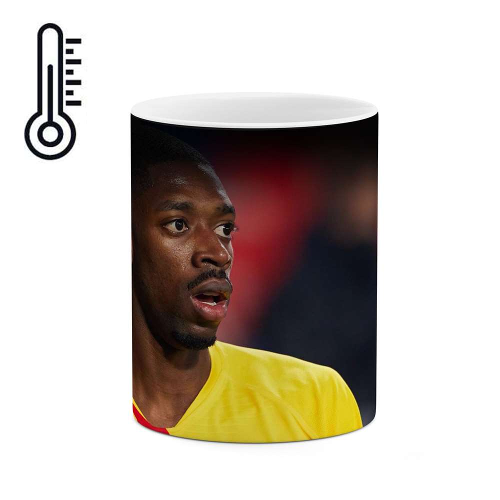 ماگ حرارتی طرح فوتبالیست Dembele مدل mgph12135