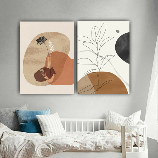 تابلو بوم طرح مینیمال مدل SDB300 مجموعه 2 عددی