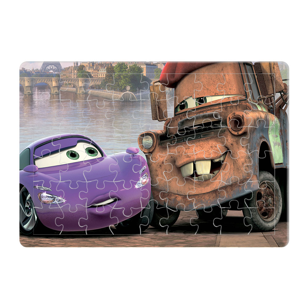 پازل 54 تکه طرح ماشین ها مدل P513