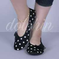 پاپوش روفرشی مجلسی مدل توپ توپی