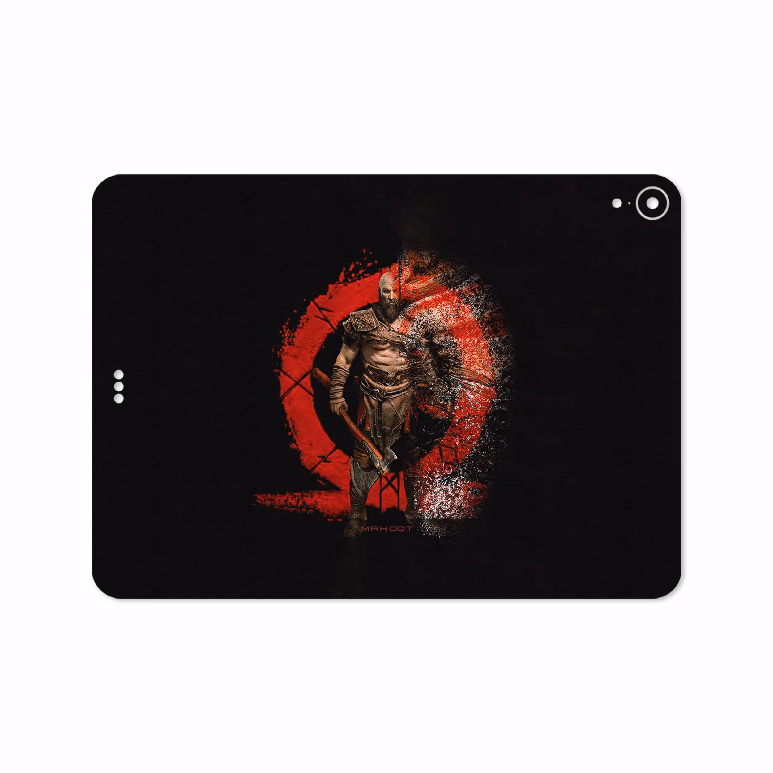 برچسب پوششی ماهوت مدل God-Of-War-Game مناسب برای تبلت اپل iPad Pro 11 2018 A2013