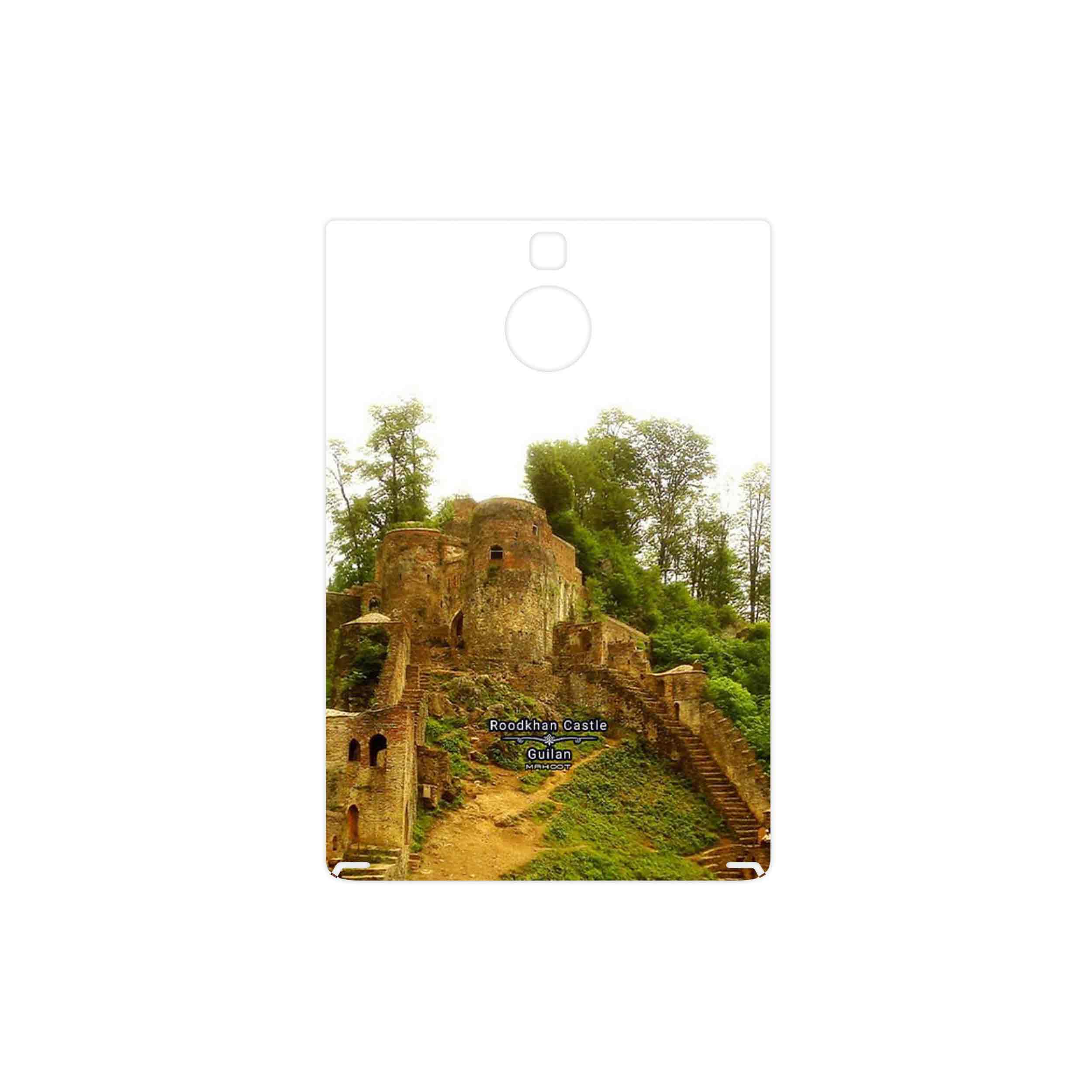 برچسب پوششی ماهوت مدل Roodkhan Castle مناسب برای گوشی موبایل بلک بری Passport Silver Edition