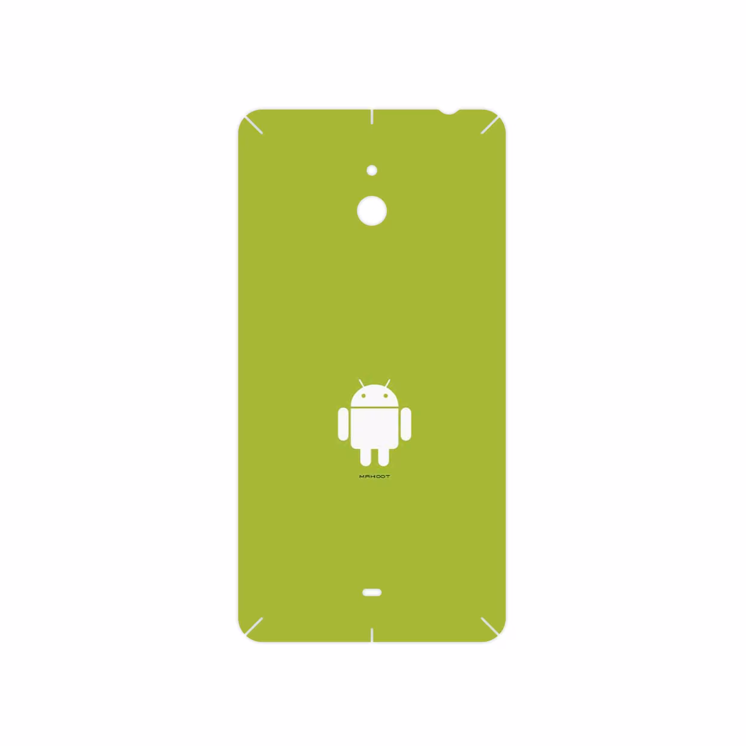 برچسب پوششی ماهوت مدل Andorid مناسب برای گوشی موبایل نوکیا Lumia 1320