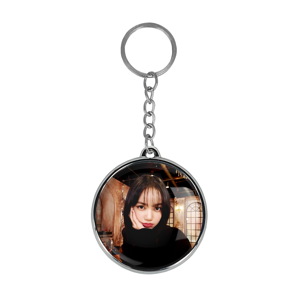 جاکلیدی خندالو طرح لیسا گروه بلک پینک مدل دوطرفه کد 36183619