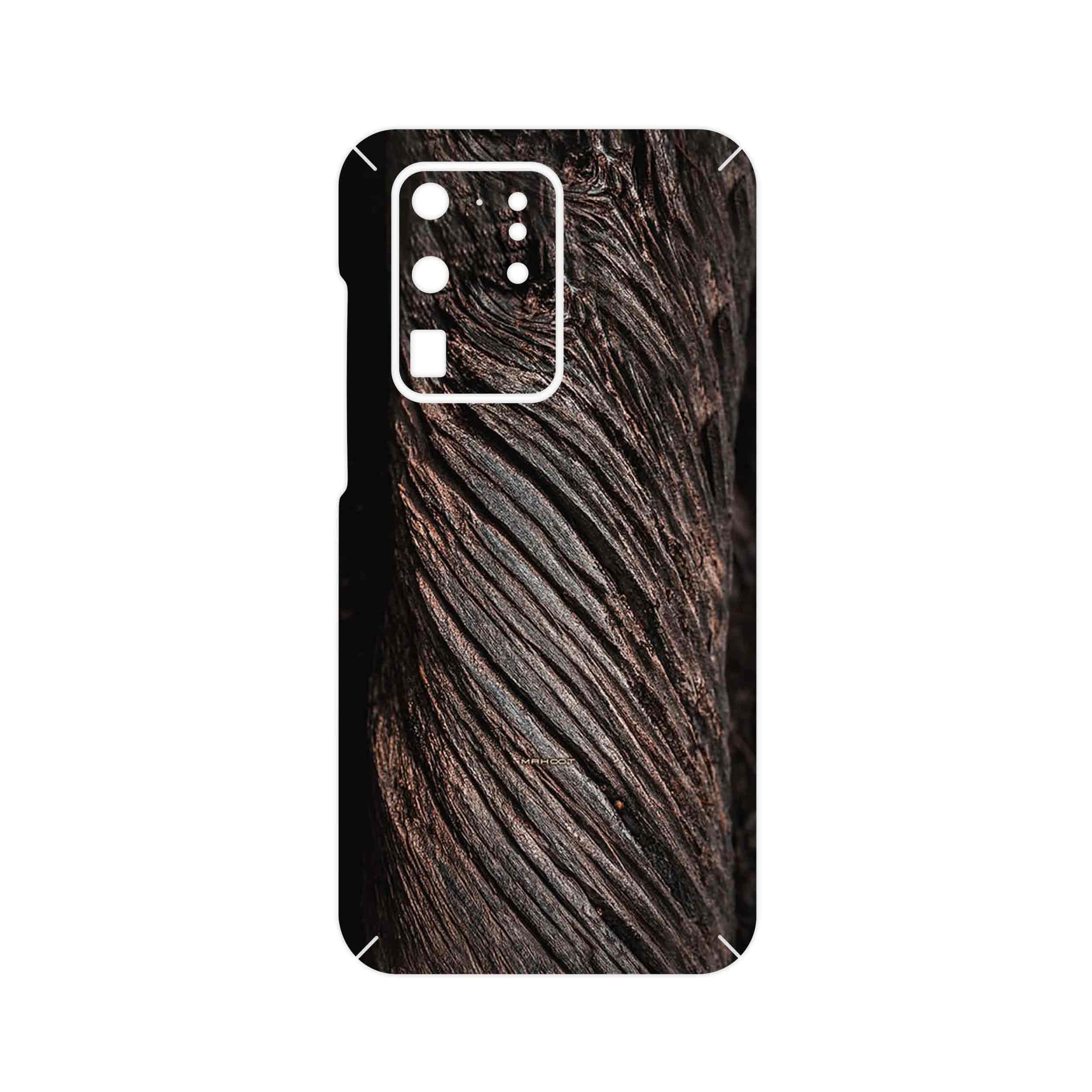 برچسب پوششی ماهوت مدل Wood Texture 9 مناسب برای گوشی موبایل سامسونگ Galaxy S20 Ultra