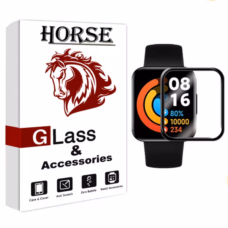 محافظ صفحه نمایش هورس مدل PMH مناسب برای ساعت هوشمند شیائومی Redmi Watch 2 | کالا برتری