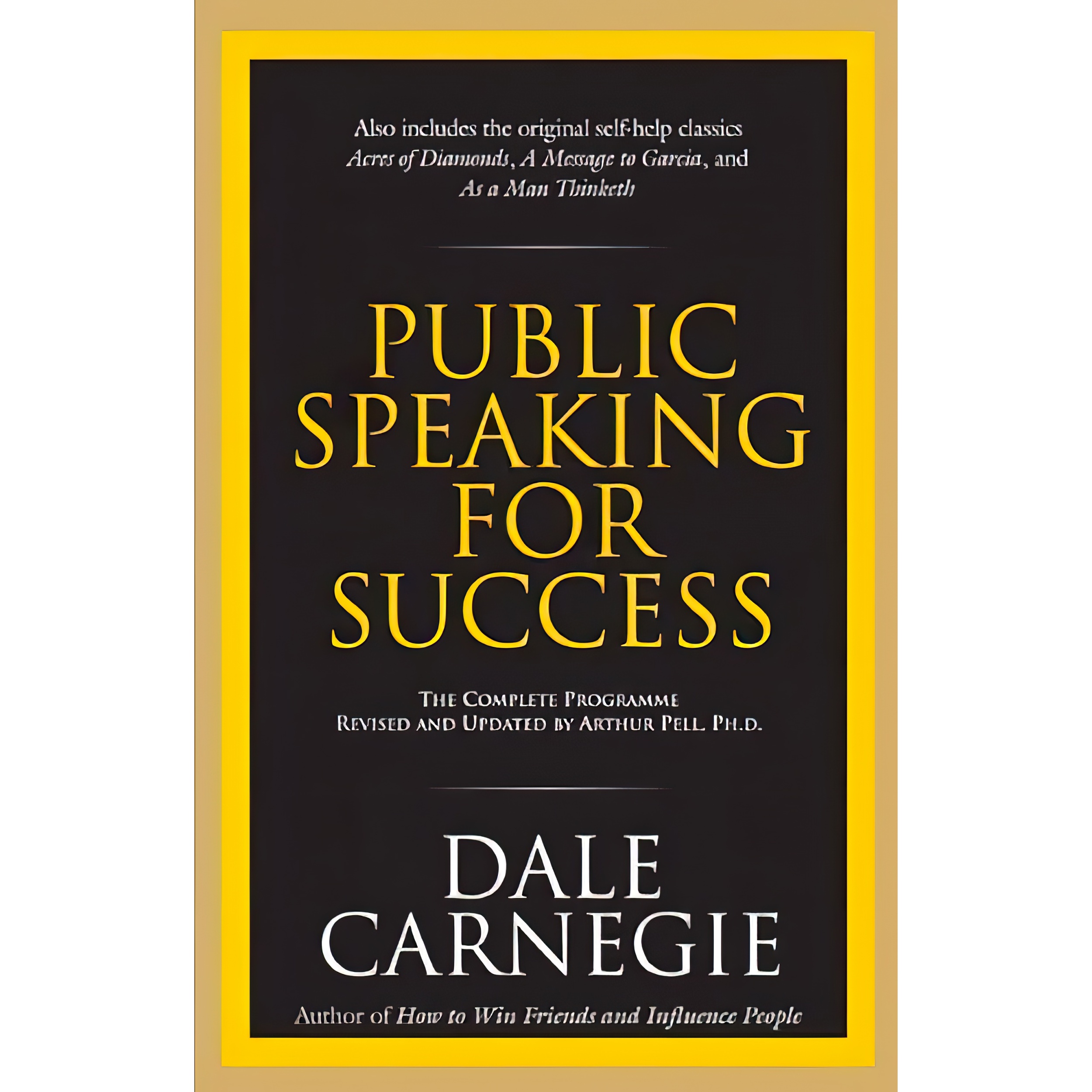 کتاب Public Speaking for Success اثر Dale Carnegie انتشارات Manjul Publishing House Pvt Ltd