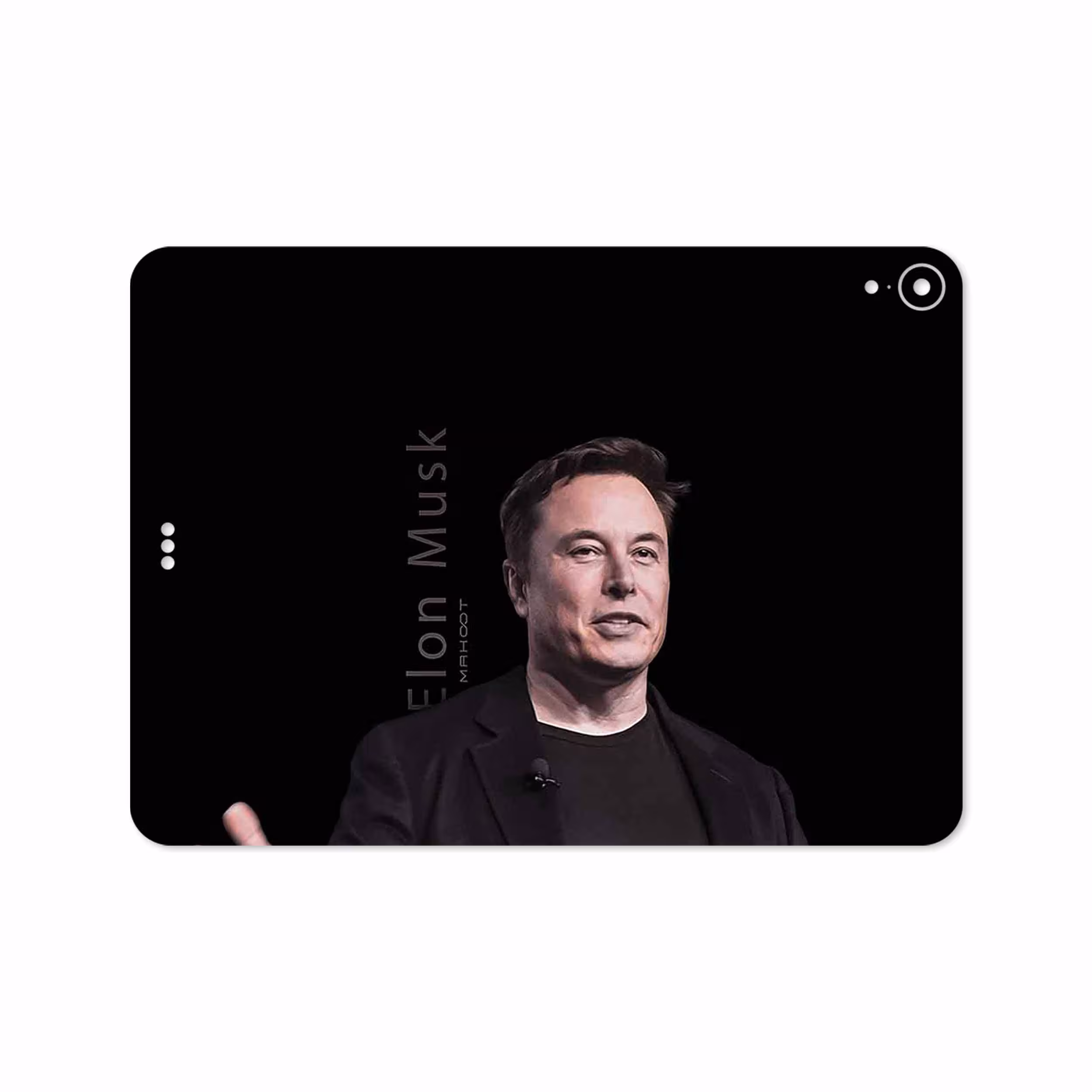 برچسب پوششی ماهوت مدل Elon Musk مناسب برای تبلت اپل iPad Pro 11 2018 A2013