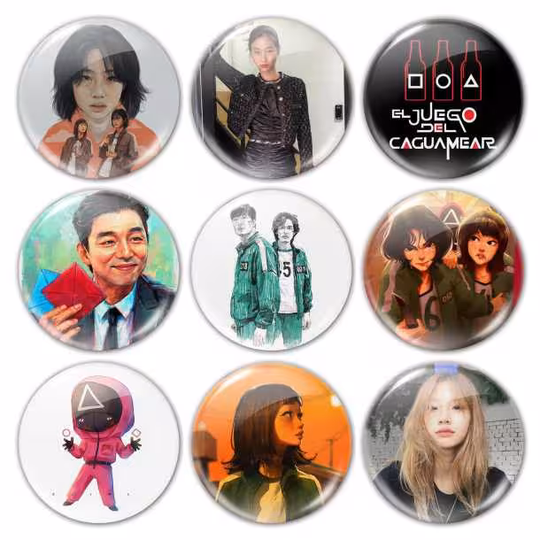 پیکسل ایران طرح سریال اسکوئید گیم بازی مرکب کد 6524 مجموعه 9 عددی