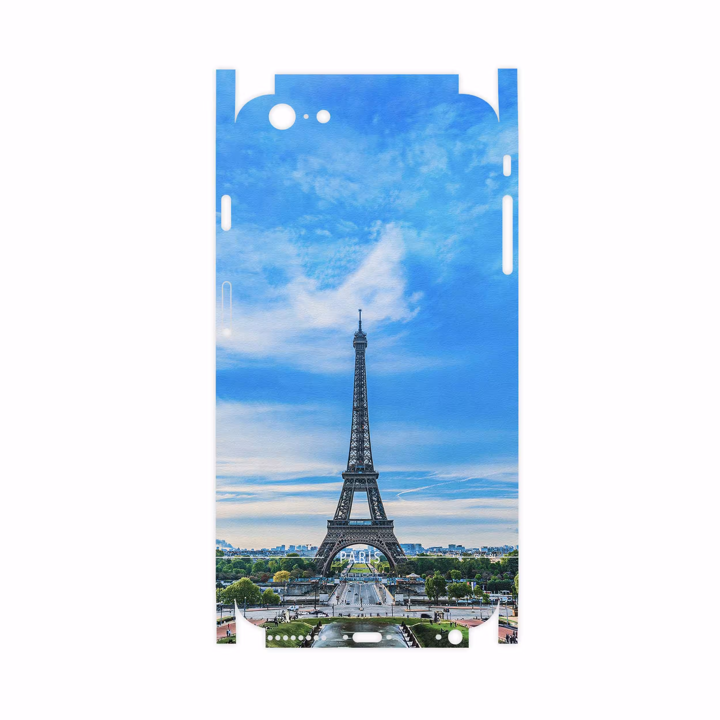 برچسب پوششی ماهوت مدل Paris City-FullSkin مناسب برای گوشی موبایل اپل iPhone 6s Plus