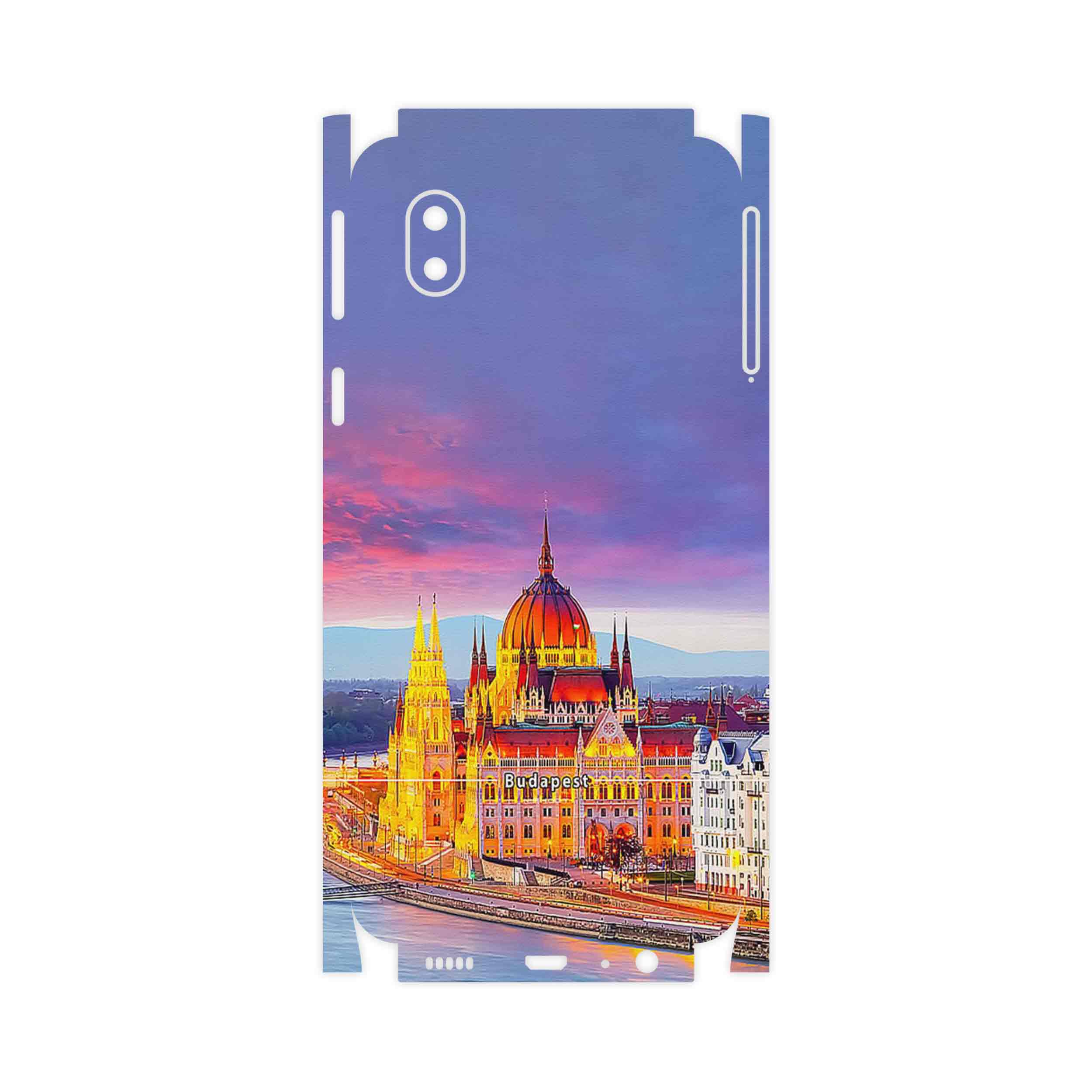 برچسب پوششی ماهوت مدل City of Budapest-FullSkin مناسب برای گوشی موبایل سامسونگ Galaxy A01 Core