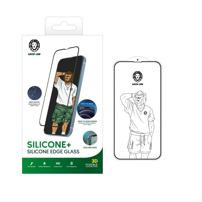 محافظ صفحه نمایش گرین مدل Silicone-Plus مناسب برای گوشی موبایل اپل iPhone 12 Pro | کالا برتری