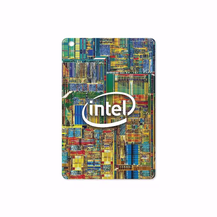 برچسب پوششی ماهوت مدل Intel Brand مناسب برای تبلت اپل iPad mini 2 2013 A1489