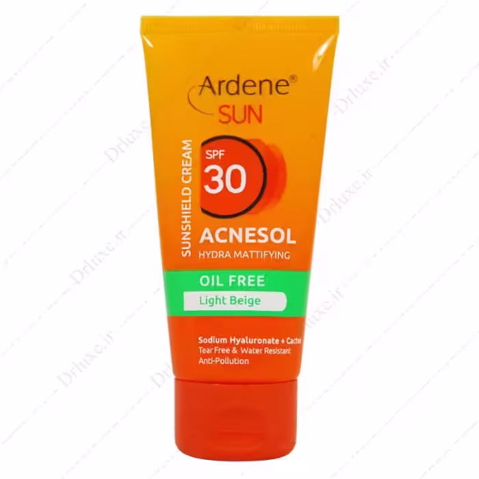 کرم ضد آفتاب SPF30 آکنه سول آردن بژ روشن