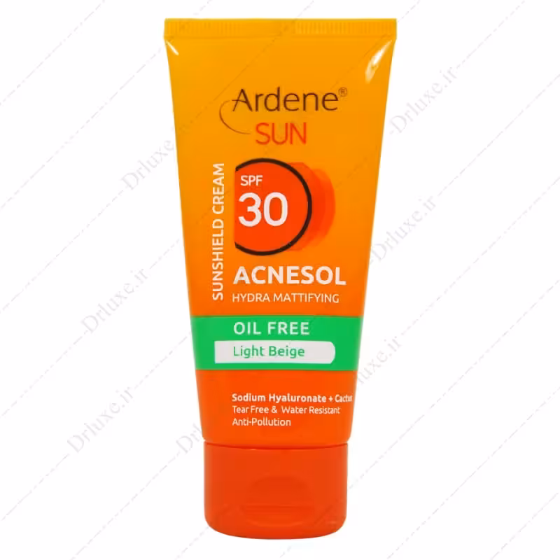 کرم ضد آفتاب SPF30 آکنه سول آردن بژ روشن