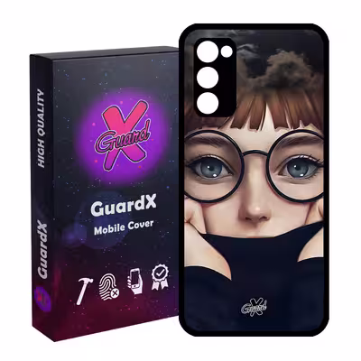 کاور گارد ایکس طرح Girl مدل Glass10040 مناسب برای گوشی موبایل سامسونگ Galaxy S20 FE