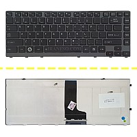 کیبرد لپ تاپ توشیبا Satellite M640 مشکی-با فریم طوسی