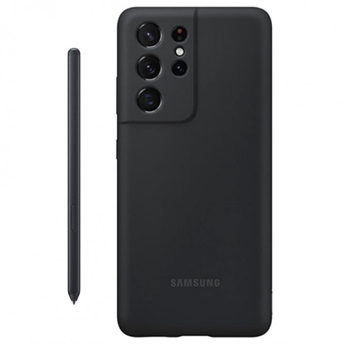 کاور سیلیکونی همراه با قلم سامسونگ Silicobe Cover With S Pen EF-PG99P سامسونگ Galaxy S21 Ultra