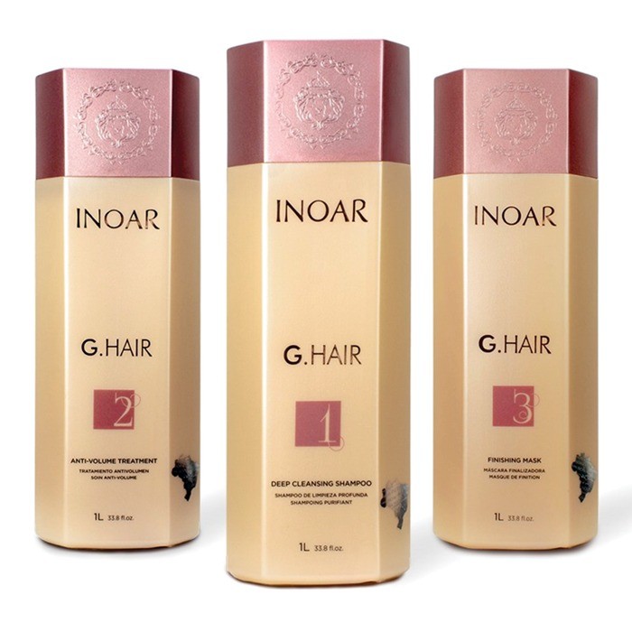 کراتین اینوآر جی هیر Inoar Ghair Hair Straightening