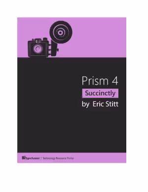 خرید و دانلود نسخه کامل کتاب Prism 4 Succinctly