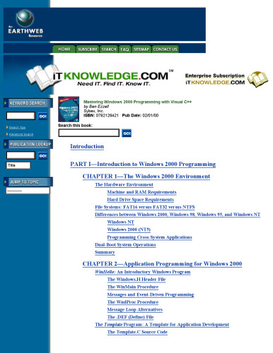 خرید و دانلود نسخه کامل کتاب Mastering Windows 2000 Programming with Visual C with Cdrom