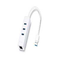 TP-Link UE330 3 Ports USB 3.0 Hub And Network Adapter - تکنو لینک 148