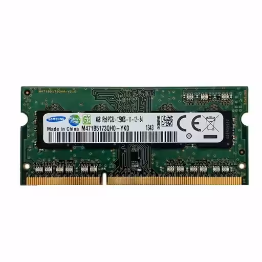 رم لپ تاپ DDR3L سامسونگ مدل 12800S ظرفیت 4 گیگ با گارانتی داده پردازان