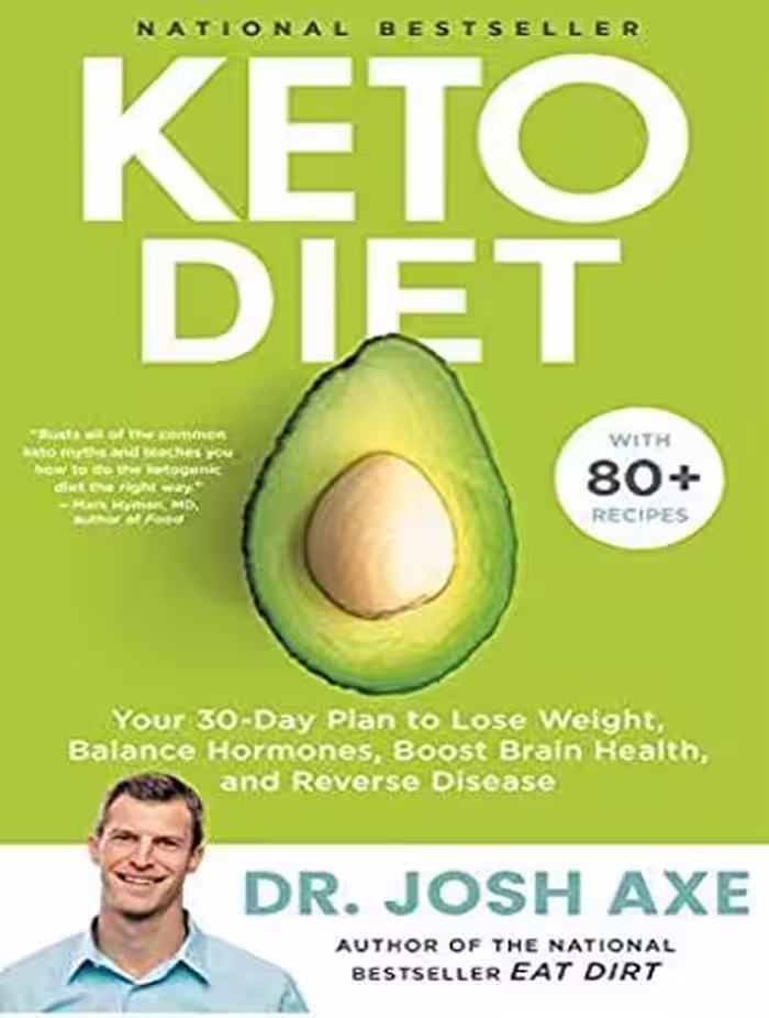 کتاب Keto Diet رژیم کتو  اثر دکتر جاش آکس