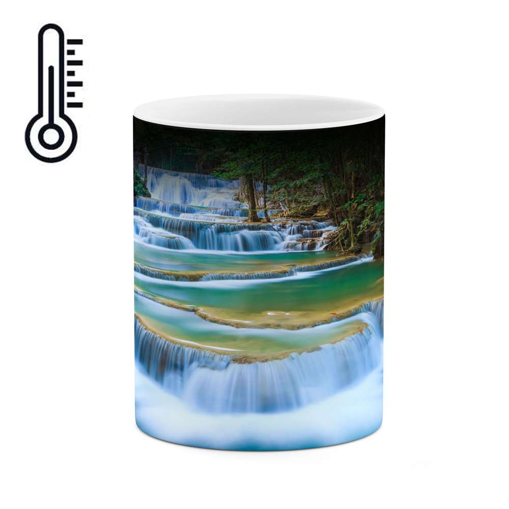 ماگ حرارتی کاکتی طرح منظره مدل mgh15613