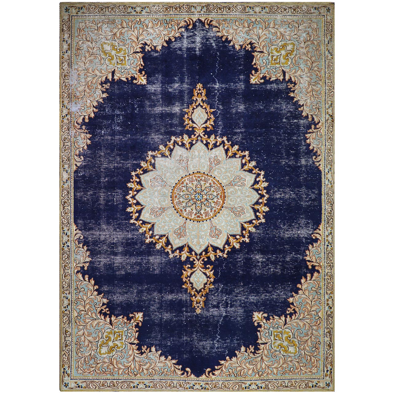 فرش قدیمی دستبافت شش متری فرش هريس کد 101864