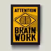 تابلو مدل Brain work کد m50107